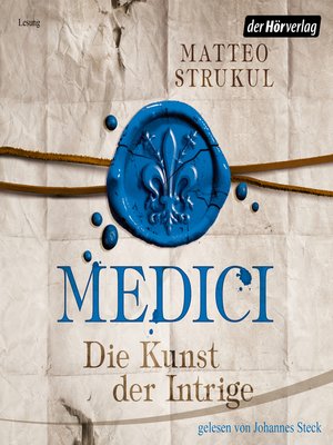 cover image of Medici. Die Kunst der Intrige